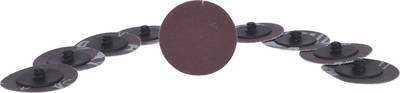 KS Tools 515.5082 Ersatz-Schleifpads, Ø50mm, Sand-Papier 240, 10er Pack