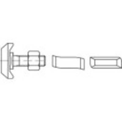 Alstertaler Schrauben & Präzisionsteile 1070228 Hammerkopfschraube M12 50 mm 88940 Edelstahl A4 25 St.
