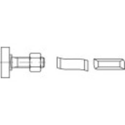 Alstertaler Schrauben & Präzisionsteile 1070214 Hammerkopfschraube M12 60 mm 88938 Edelstahl A4 25 St.