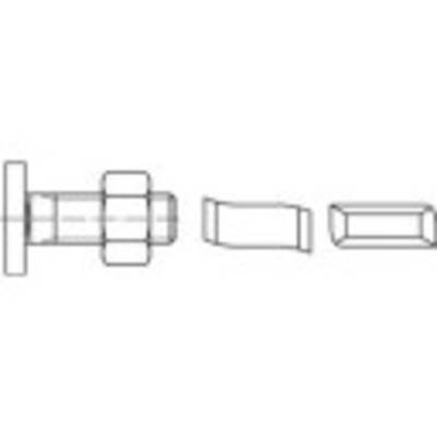 Alstertaler Schrauben & Präzisionsteile 1070203 Hammerkopfschraube M10 40 mm 88928 Edelstahl A4 50 St.