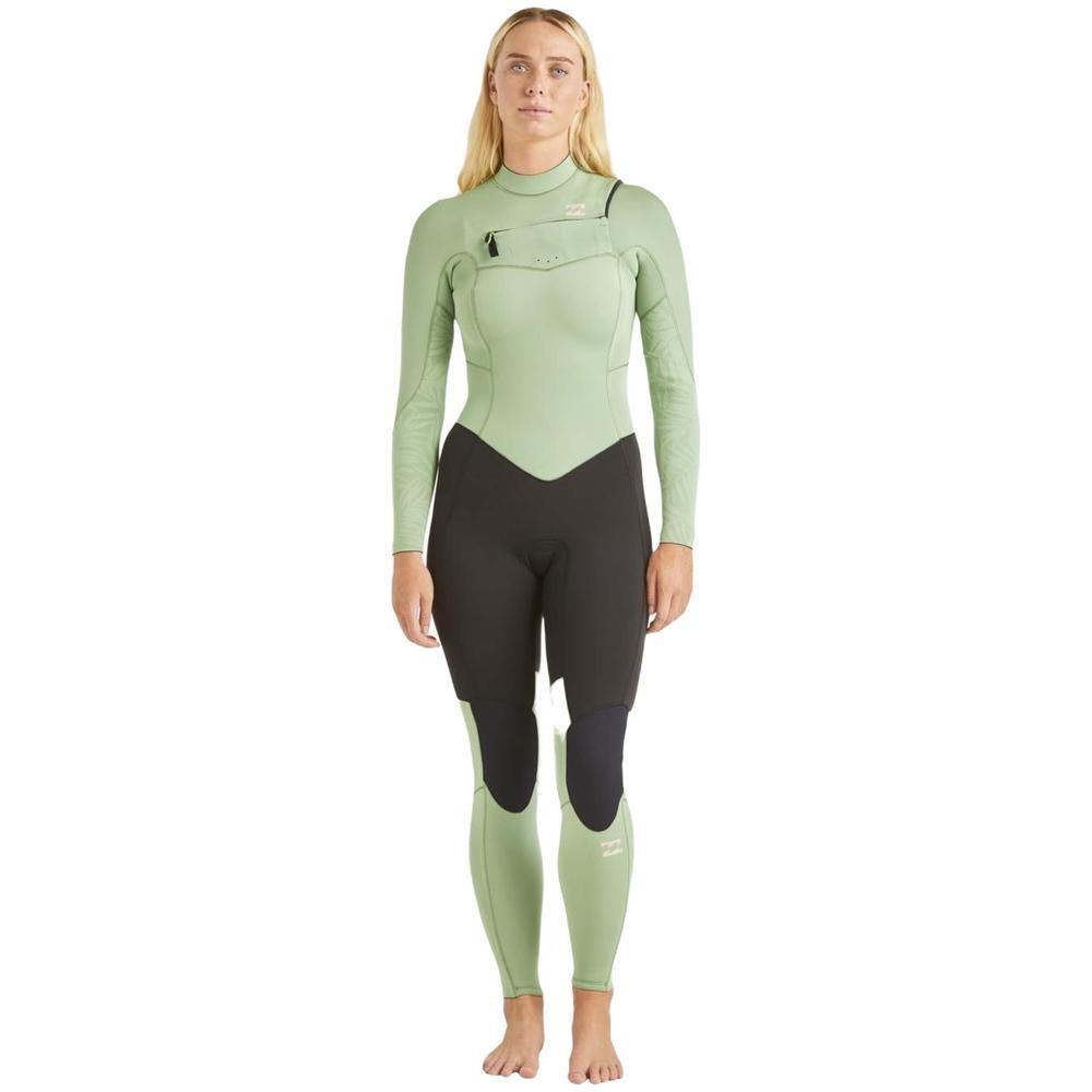 BILLABONG Neopreno para mujer Billabong 32 synergy cz en color verde