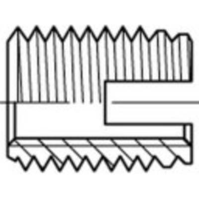 Alstertaler Schrauben & Präzisionsteile 1070027 Gewindeeinsätze M8 15 mm 25 St.