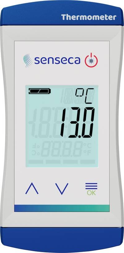 Senseca ECO 130-E3-SET Temperatur-Messgerät -65 - +1200 °C Fühler-Typ K