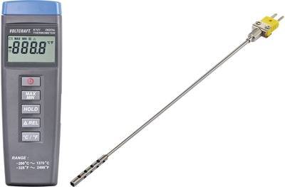 VOLTCRAFT K101 + TP 201 Temperatur-Messgerät Fühler-Typ K
