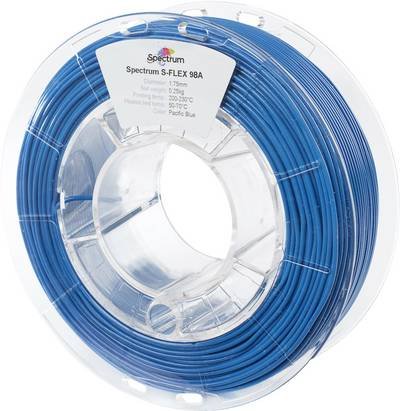 Spectrum Filaments 80525 S-Flex 98A Filament Flexibles Filament flexibel, chemisch beständig, verzugsfrei 1.75 mm 250 g