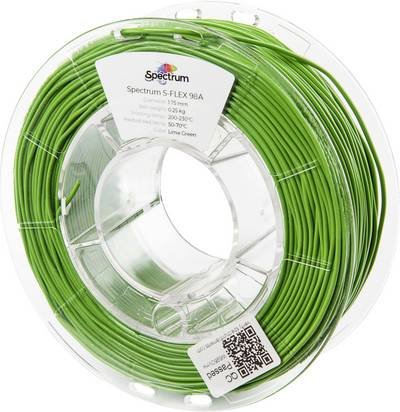 Spectrum Filaments 80527 S-Flex 98A Filament Flexibles Filament flexibel, chemisch beständig, verzugsfrei 1.75 mm 250 g