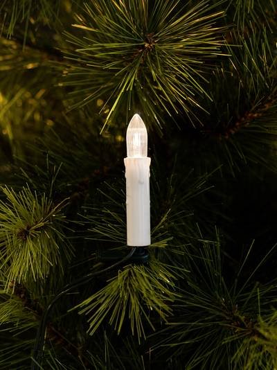 Konstsmide 2037-010 Weihnachtsbaum-Beleuchtung Innen netzbetrieben Anzahl Leuchtmittel 20 LED Warmweiß Beleuchtete Länge