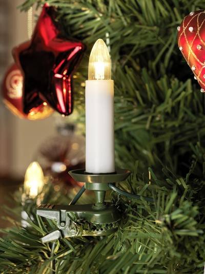 Konstsmide 2010-020 Weihnachtsbaum-Beleuchtung Innen netzbetrieben Anzahl Leuchtmittel 16 LED Warmweiß Beleuchtete Länge
