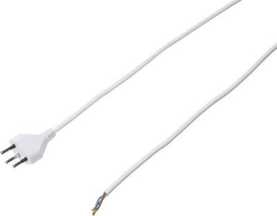 Max Hauri 114328 Strom Netzkabel Weiß 3.00 m