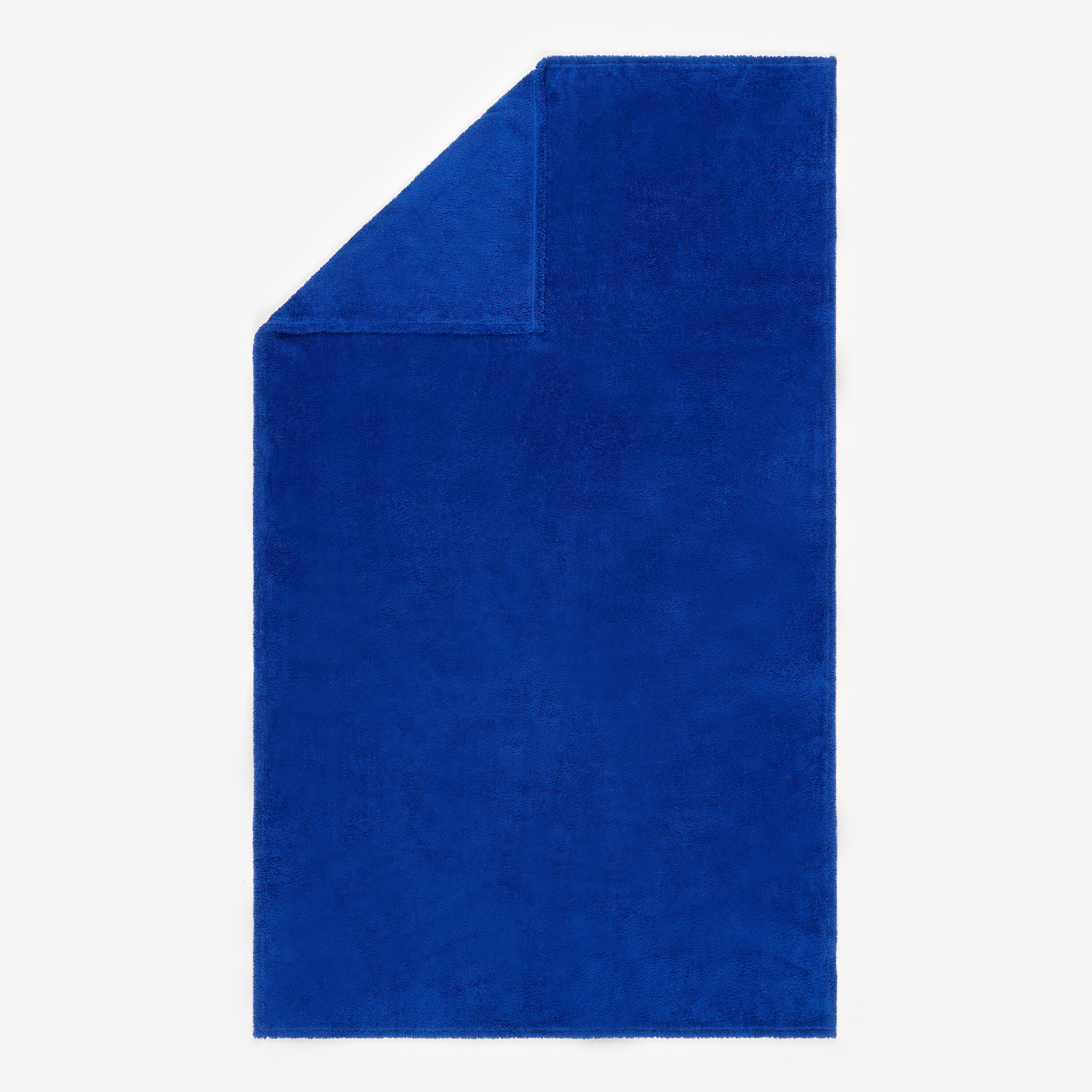 DECATHLON Toalla Microfibra Azul Ultrasuave Talla L 80 x 130 cm