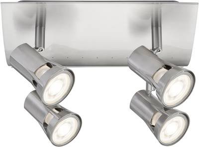 Paulmann Teja 66701 Deckenstrahler LED GU10 40 W Nickel (satiniert)