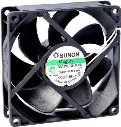 Sunon CF2092HVL-1000U-999 Axiallüfter 230 V/AC 88.32 m³/h (L x B x H) 25 x 92 x 92 mm