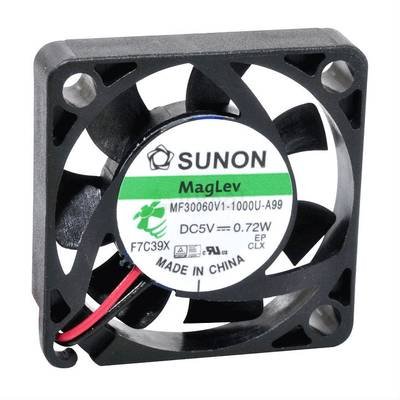 Sunon MF30060V21000UA99 Axiallüfter 5 V/DC 6.28 m³/h (L x B x H) 30 x 30 x 6 mm