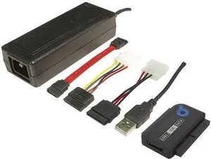 LogiLink Festplatten Adapter [1x USB 2.0 Stecker A - 1x SATA-Stecker 7pol., IDE-Buchse 40pol., IDE-Buchse 44pol.] LogiLi