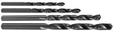Donau Elektronik 1720 HSS Metall-Spiralbohrer-Set 4teilig 0.4 mm, 0.6 mm, 0.8 mm, 1 mm geschliffen Zylinderschaft 1 Set