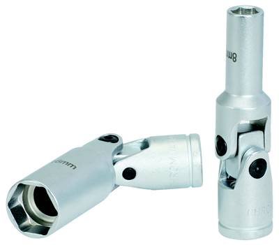 KS Tools 500.7303 3/8" Glühkerzen-Gelenknüsse, kurz, 75mm, 10mm