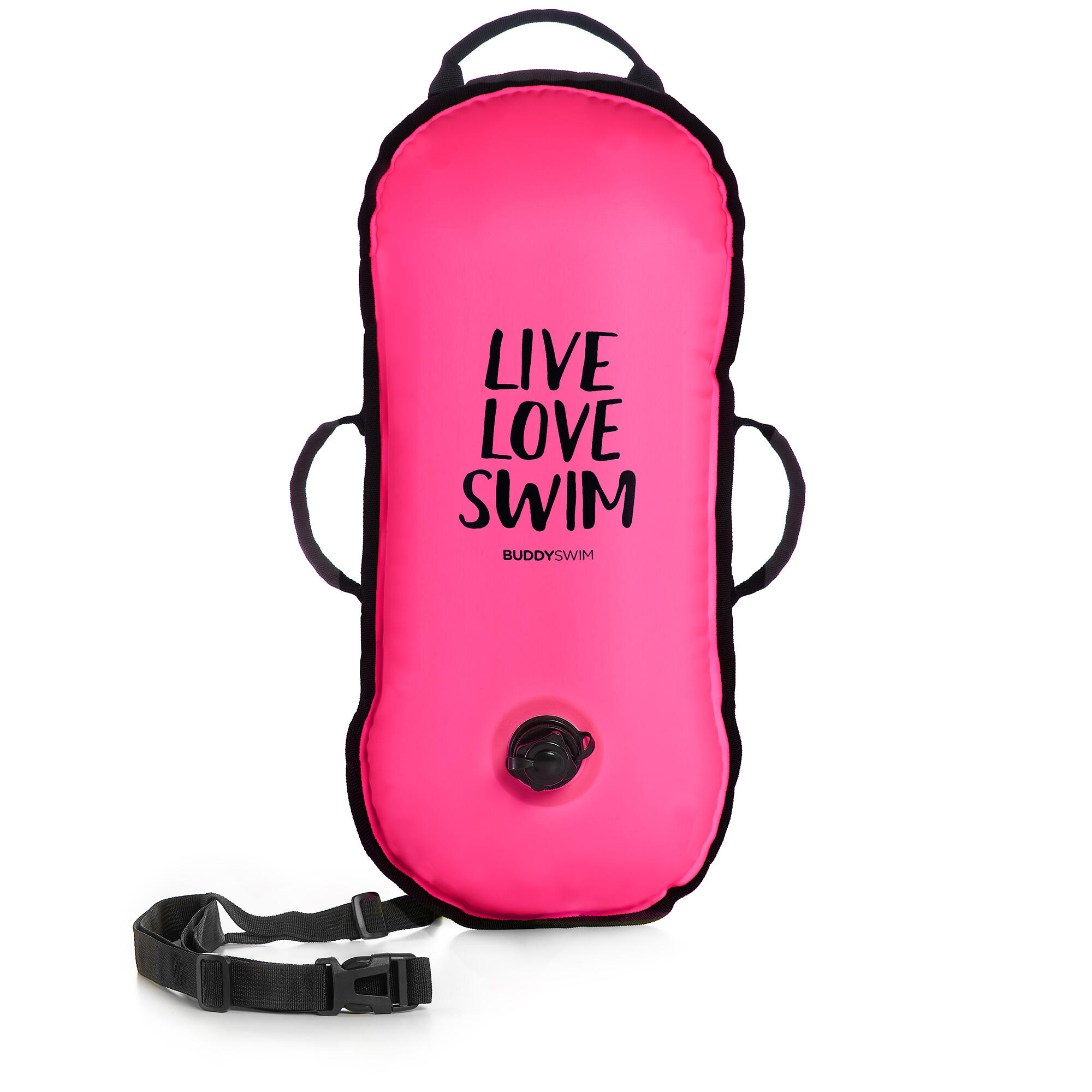 BUDDYSWIM Boya para Natación Aguas Abiertas Ultralight Buddyswim rosa