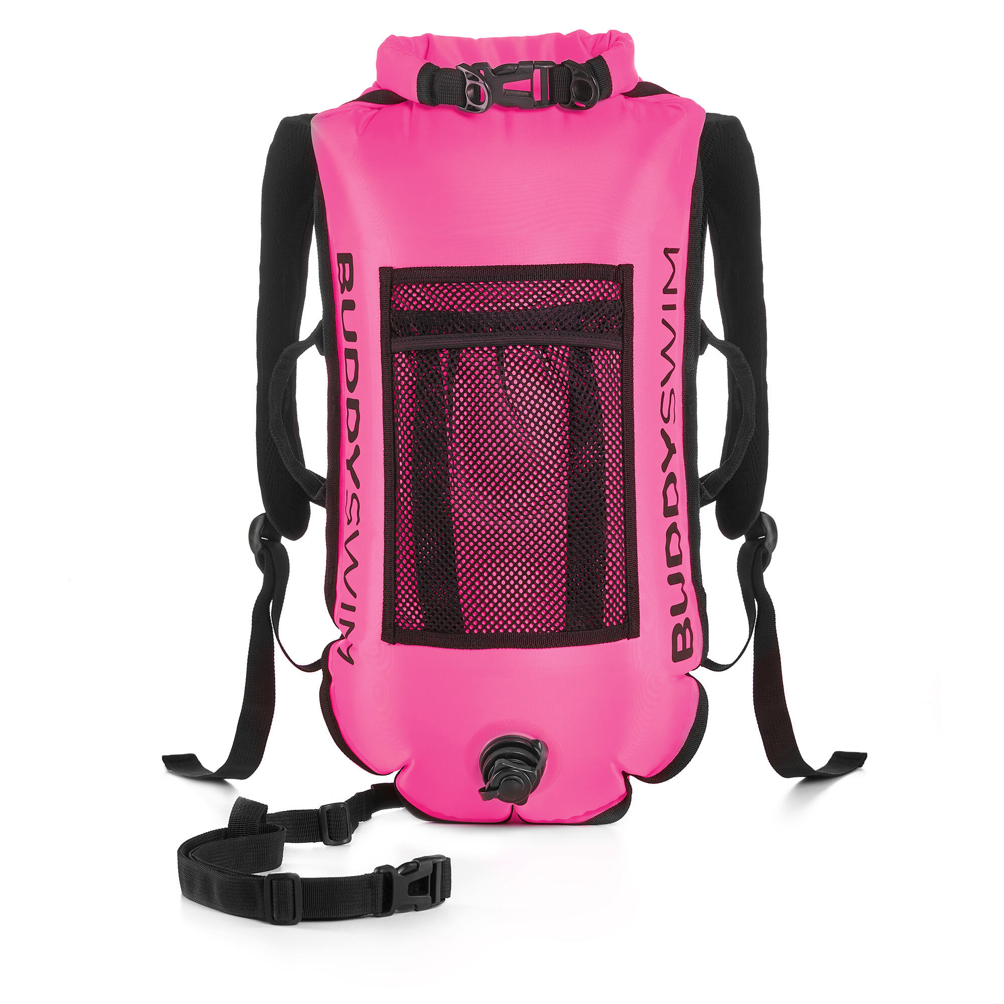 BUDDYSWIM Boya de Seguridad con Espaldera Desmontable tipo Mochila BUDDYSWIM 28L