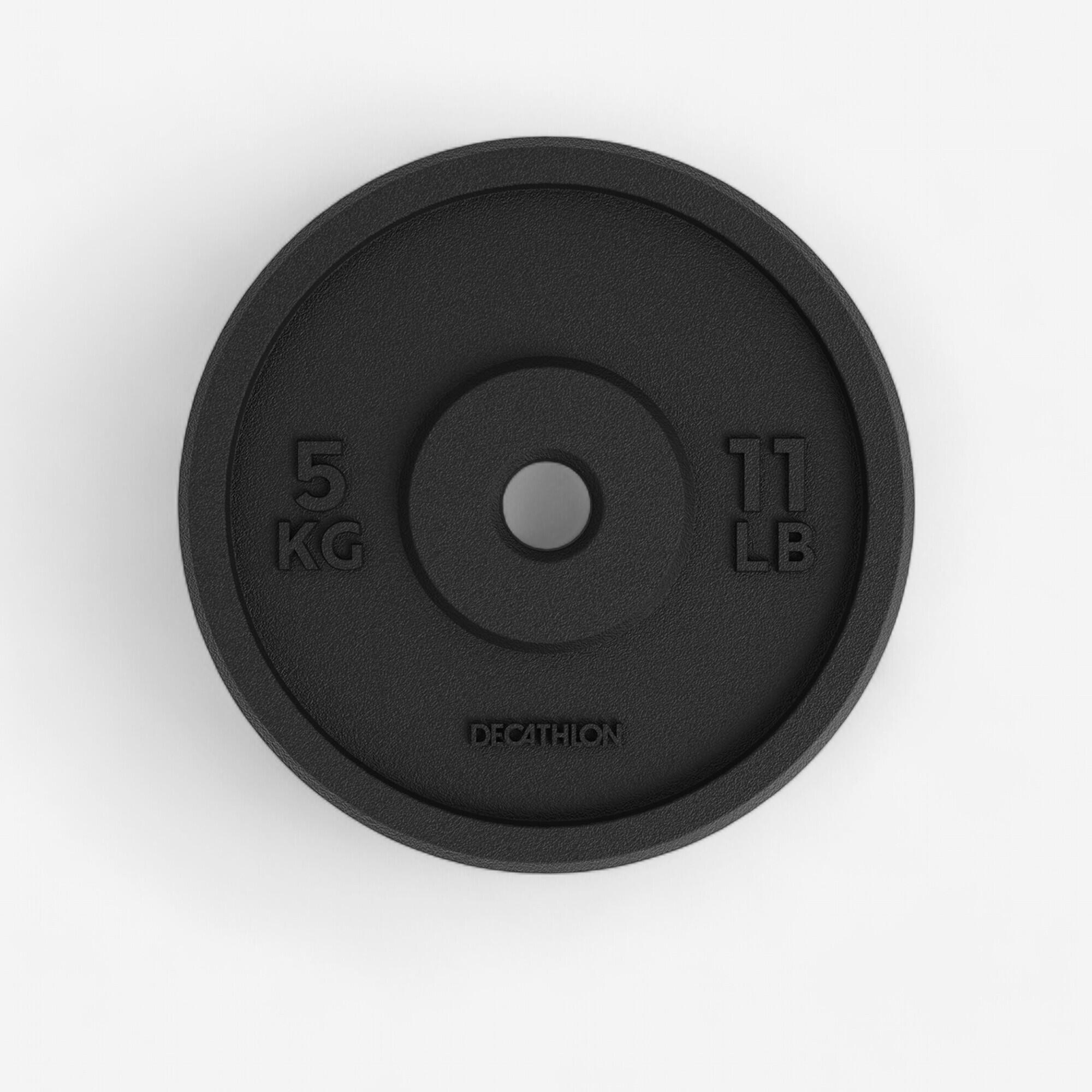 CORENGTH Disco Musculación 28 mm Hierro Reciclado 80 % 5 kg