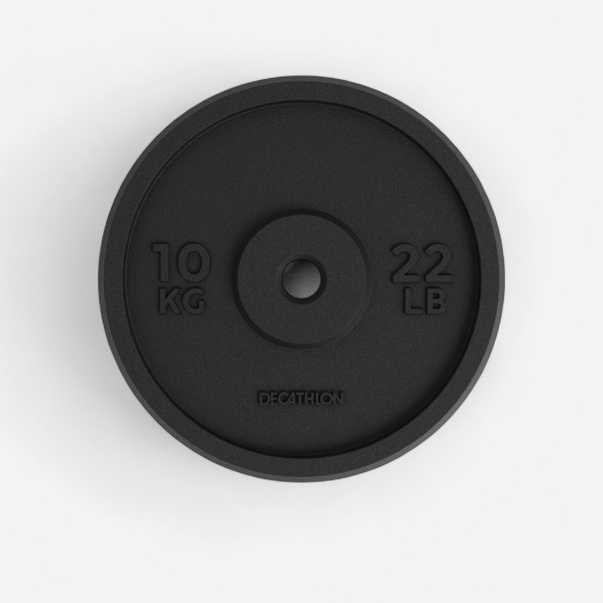 CORENGTH Disco Musculación 28 mm Hierro Reciclado 80 % 10 kg