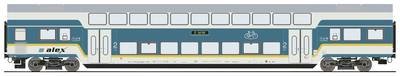 Roco 6220104 Roco 6220104 H0 Doppelstockwagen alex der Länderbahn GmbH 2. Klasse DBpz, Zugziel: Hof Hbf 2. Klasse DBpz,