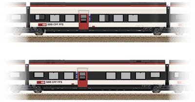 TRIX H0 23282 TRIX H0 23282 H0 Ergänzungsset 2 zu Giruno der SBB D(B9) 2.Klasse und E(B8) 2.Klasse D(B9) 2.Klasse und E(