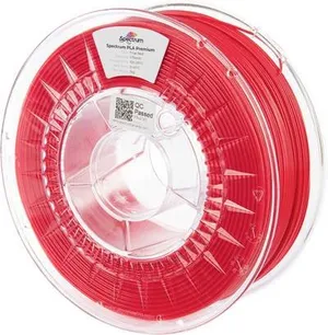 Spectrum Filaments 80843 PLA Premium Filament PLA hohe Zugfestigkeit 1.75 mm 1000 g true red, Rot 1 St.