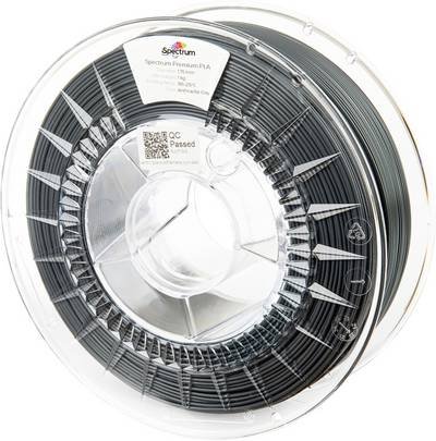 Spectrum Filaments 80690 PLA Premium Filament PLA hohe Zugfestigkeit 1.75 mm 1000 g anthracite grey 1 St.