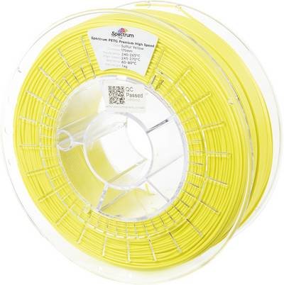 Spectrum Filaments 81547 PETG Premium High Speed Filament PETG Highspeed Filament, chemisch beständig 1.75 mm 1000 g Sul