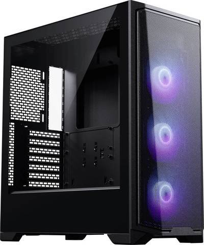 Phanteks Eclipse G370A Gehäuse, Gaming-Gehäuse, PC-Gehäuse Schwarz
