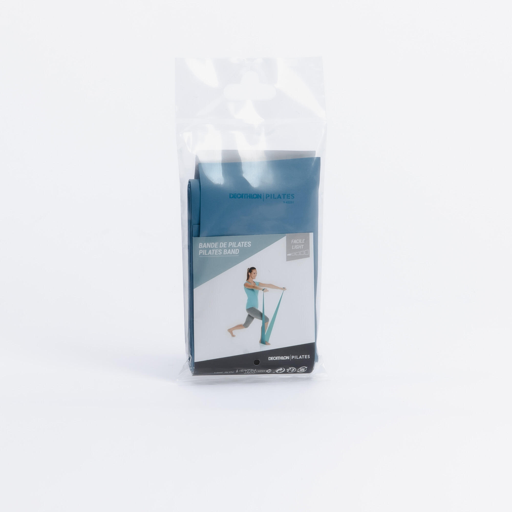 DOMYOS Banda elástica de resistencia baja 2 kg Azul