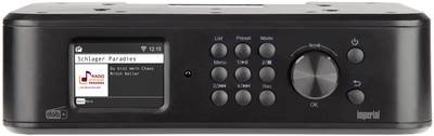 Imperial DABMAN i460 (sw) Internet Küchenradio Internet, DAB+, UKW, FM Bluetooth®, Internetradio, UKW, USB, WLAN, Notfal