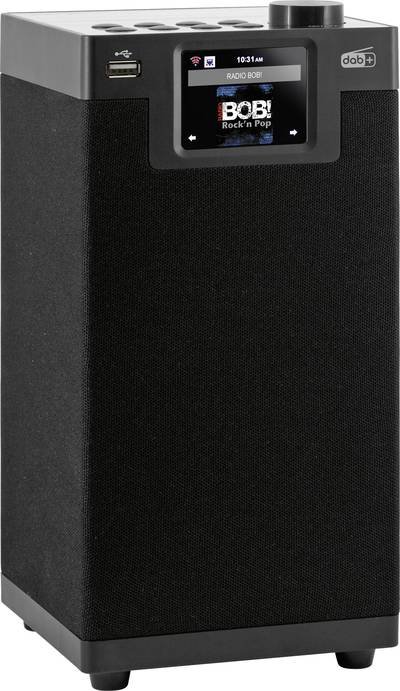 Imperial DABMAN i610 schwarz Tischradio DAB+, DAB, Internet, UKW Bluetooth®, WLAN DLNA-fähig Schwarz