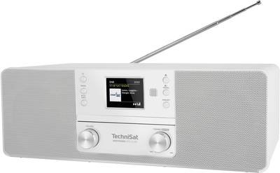 TechniSat DIGITRADIO 370 CD BT CD-Radio DAB+, UKW CD Weiß