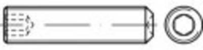 TOOLCRAFT TO-5371074 Gewindestift M6 16 mm Edelstahl A1, A2 25 St.