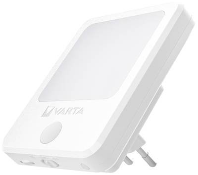 Varta Motion Sensor Plug Light 18624101401 Nachtlicht mit Bewegungsmelder LED Warmweiß Weiß