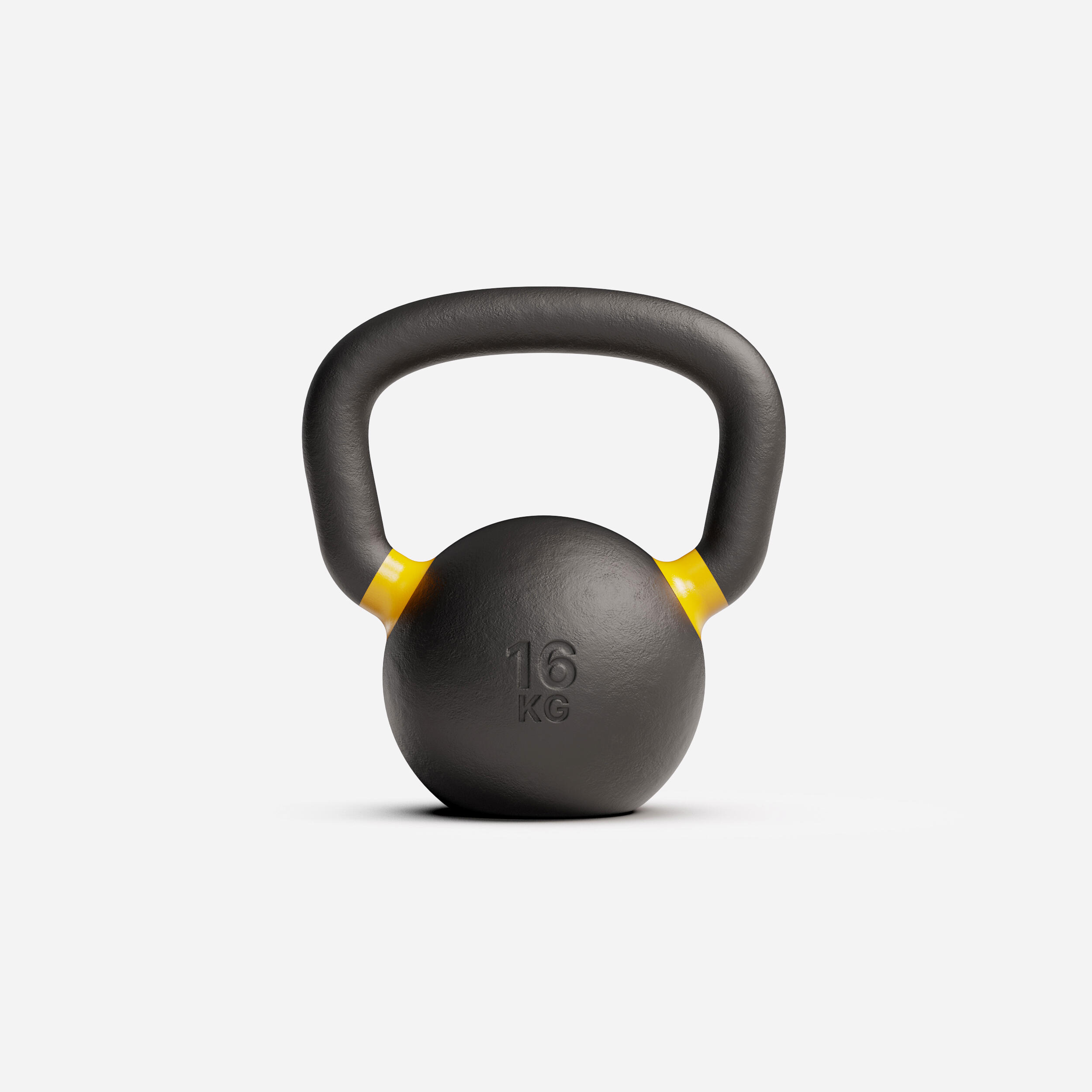 CORENGTH Kettlebell Pesa Rusa 16kg Gama Pro Negro
