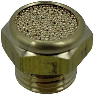 TRU COMPONENTS Druckluft-Schalldämpfer TC-12770324 Außengewinde G1/8" 15 bar Messing 1 St.