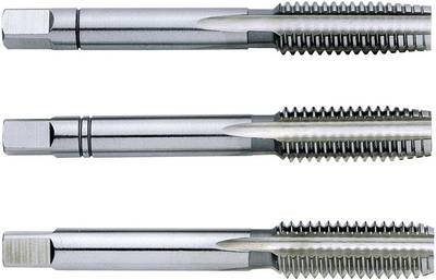 Eventus by Exact 1610012 Handgewindebohrer-Set 3teilig metrisch M5 0.8 mm Rechtsschneidend DIN 352 HSS 1 Set
