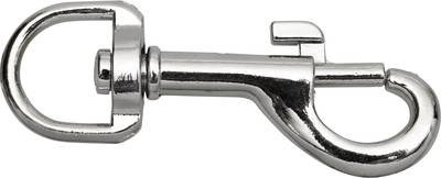 SWG 680 154 763 80 Karabinerhaken mit Drehring (L x B) 79 mm x 16 mm
