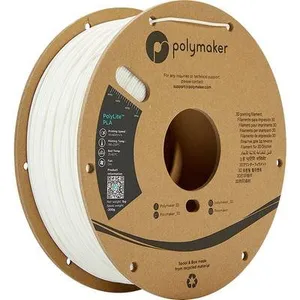 Polymaker PA02002 PolyLite Filament PLA 1.75 mm 1000 g Weiß 1 St.