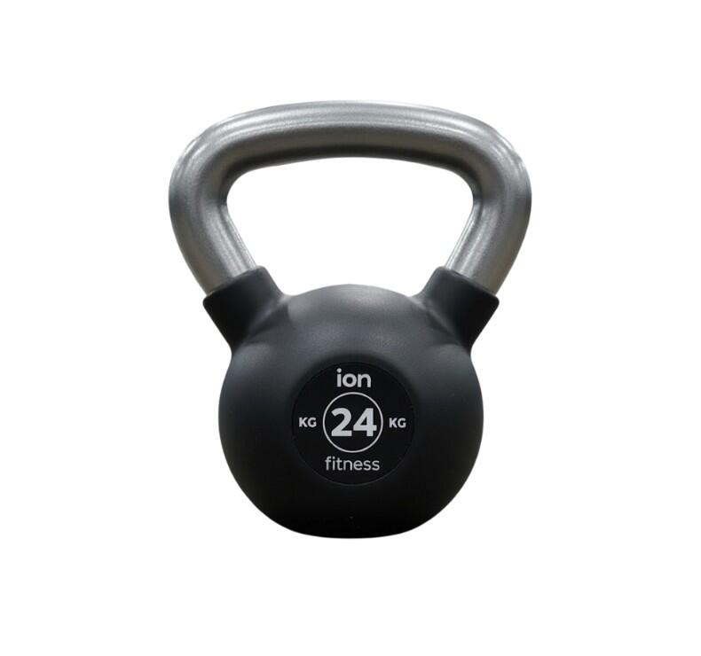 ION FITNESS Kettlebell Recubierta de Goma Kg