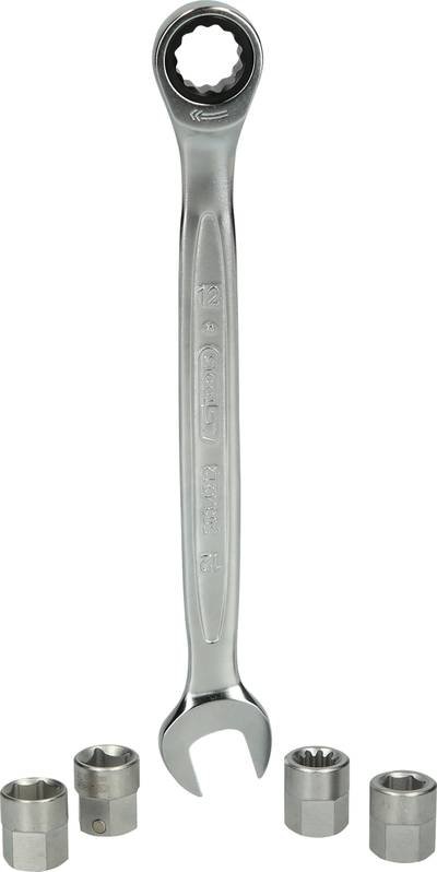 KS Tools 460.2615 Bremskolben Spezial-Steckschlüssel-Satz für WABCO und Knorr Scheibenbremsen, 5-tlg