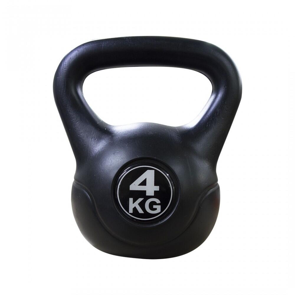 OZIO FITNESS Kettlebell Pesa Rusa Explosive 4 kg con Revestimiento de Vinilo