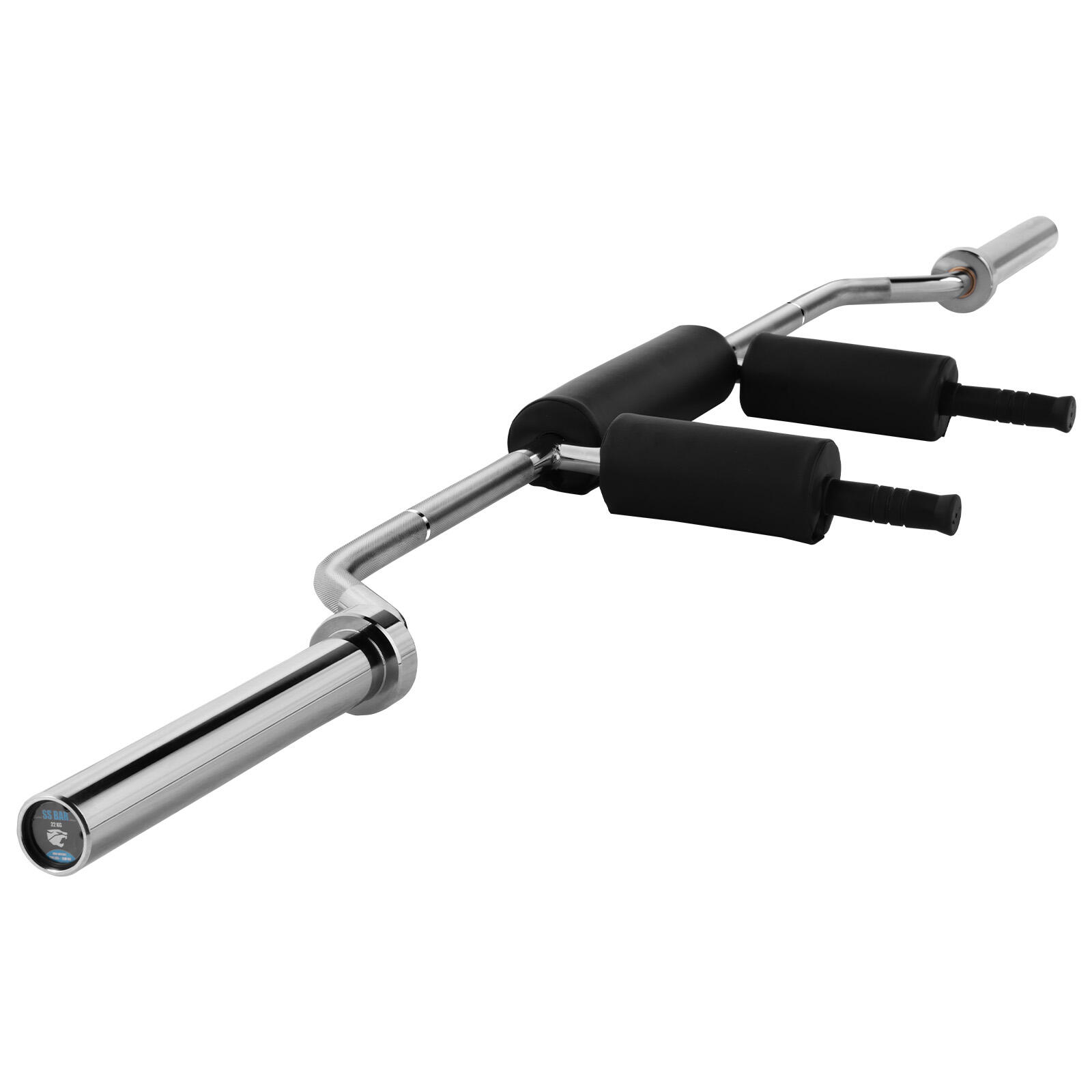 FITNESS TECH Barra Olímpica Sentadillas Safety Squat Bar 220cm Fitness Tech