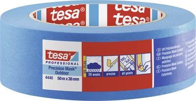 tesa PRECISION OUTDOOR 04440-00003-00 Kreppband tesa® Professional Blau (L x B) 50 m x 38 mm 1 St.