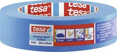 tesa PRECISION OUTDOOR 04440-00002-00 Kreppband tesa® Professional Blau (L x B) 50 m x 30 mm 1 St.