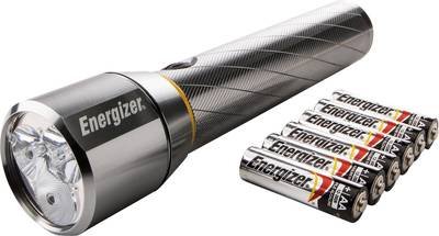 Energizer Vision HD Metal 6 AA LED Taschenlampe Große Reichweite batteriebetrieben 1500 lm 15 h 479 g