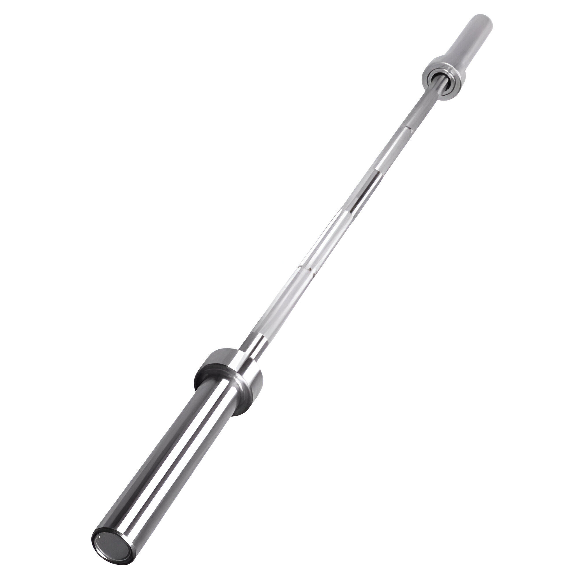 OZIO FITNESS Barra Olímpica : 2.20 MTS - 20 KG - 4 ROD- 50 MM - AGARRE 28 MM