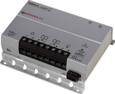 Western Co. WRM15 dualB Laderegler MPPT 12 V, 24 V 15 A